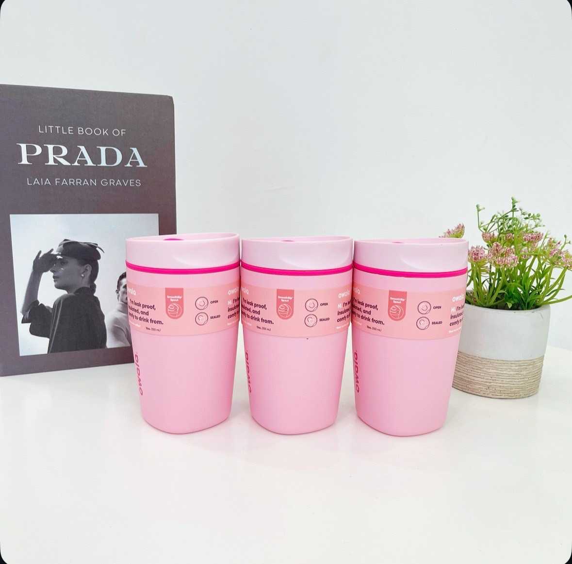 พร้อมส่ง Owala SmoothSip 12 oz ( Pucker Up )