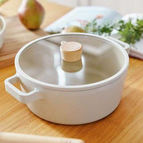 FIKA : หม้อหูเตี้ย 24 cm + ฝา - [Pot 24 cm + glass lid]