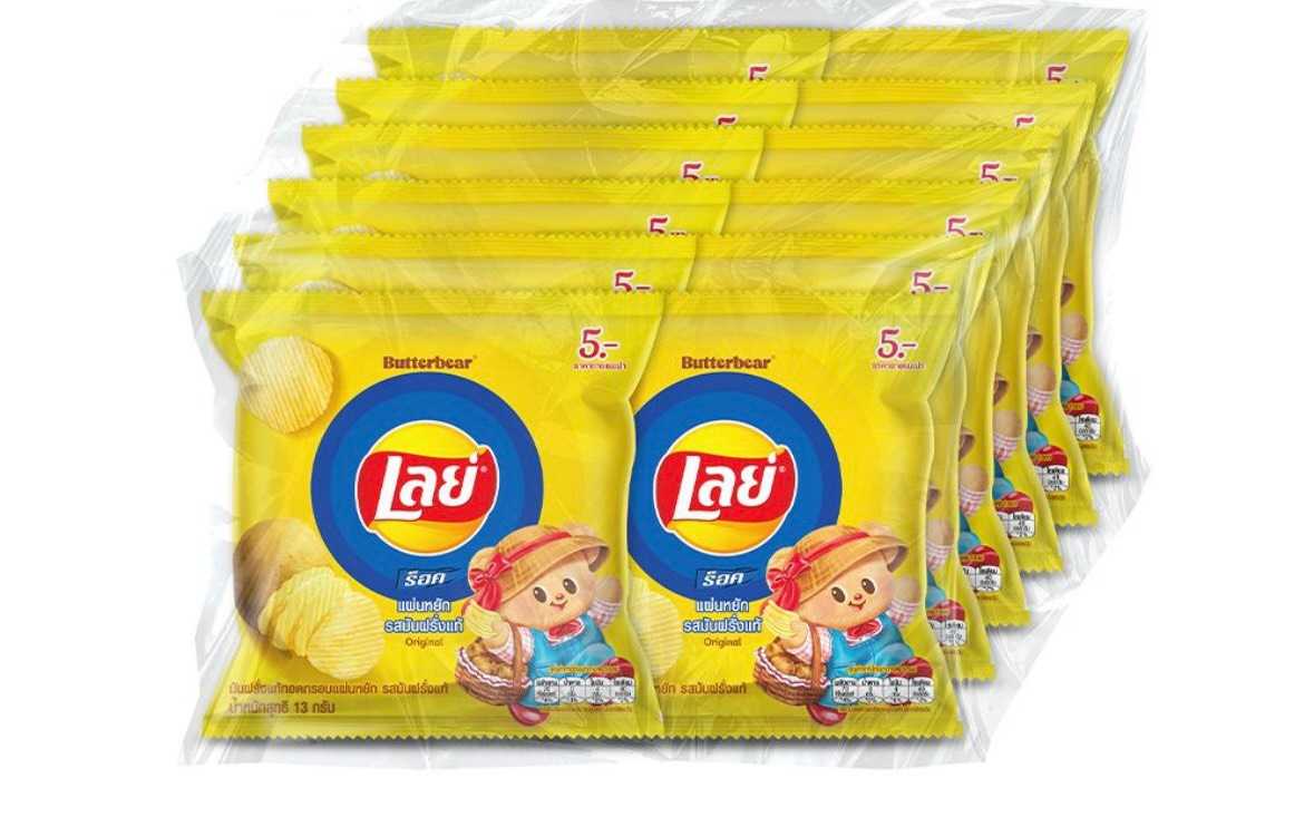 เลย์ร็อค รสมันฝรั่งแท้ 11กรัมx12 (08-40-01-03) 8850718701063 (06) ลดถึง20/06/69