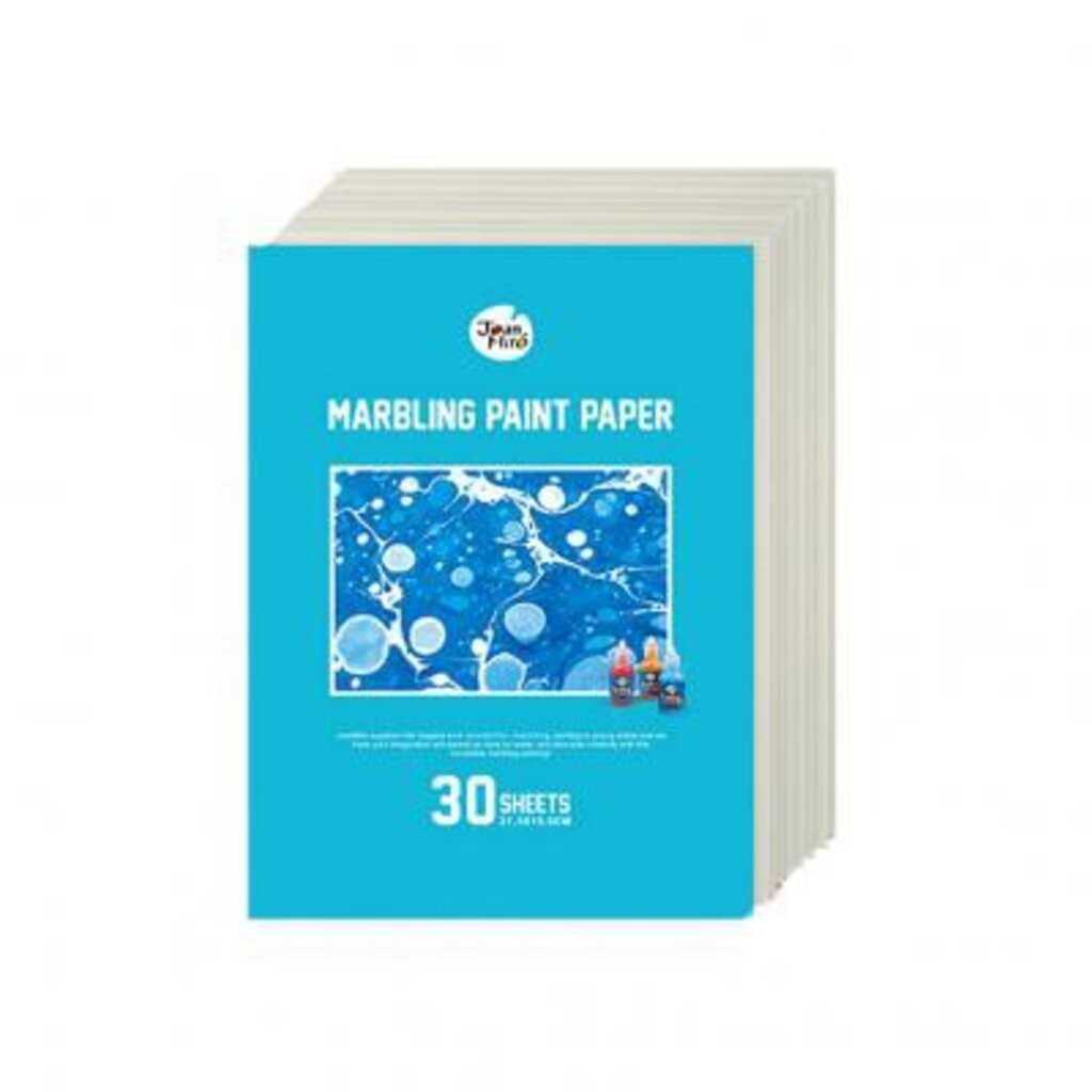 กระดาษสำหรับใช้ดูดสีไว้เล่นคู่กับMarbling Paint Kit