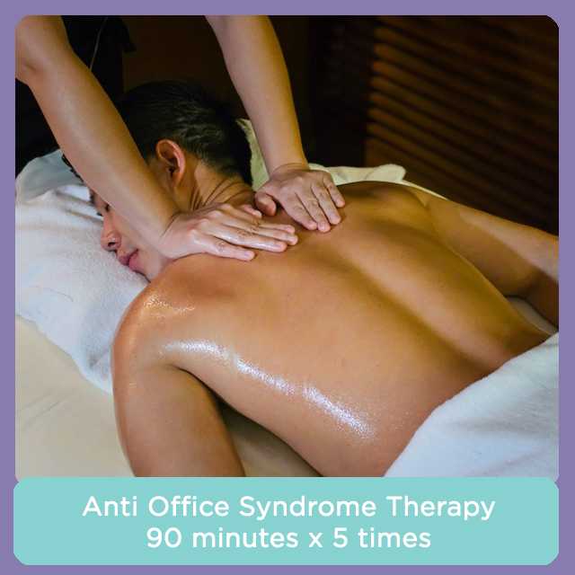 [𝟭 𝗽𝗲𝗿𝘀𝗼𝗻] 5 times x Anti Office Syndrome Therapy 90 mins
