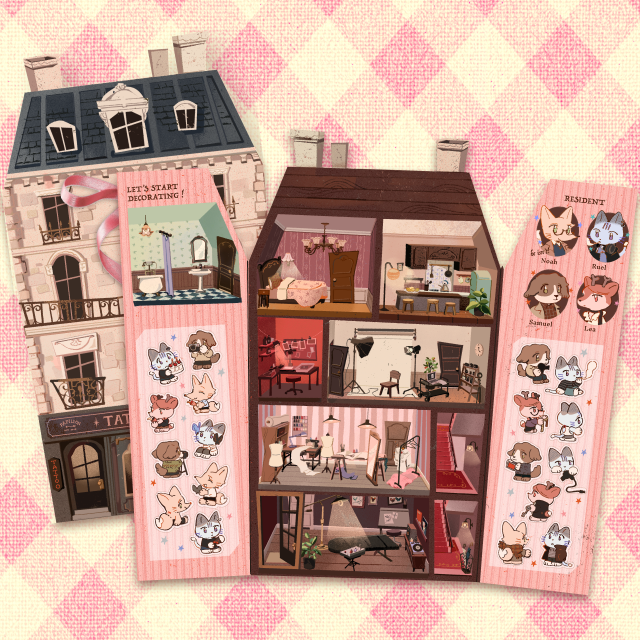 PRINT - dollhouse
