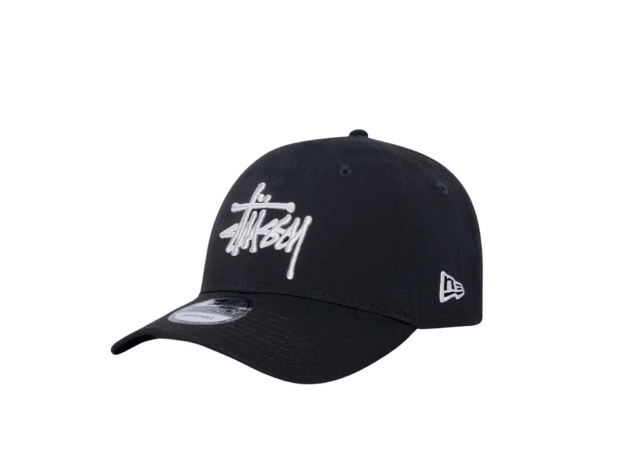 Stussy New Era 9twenty Basic Strapback (Black)