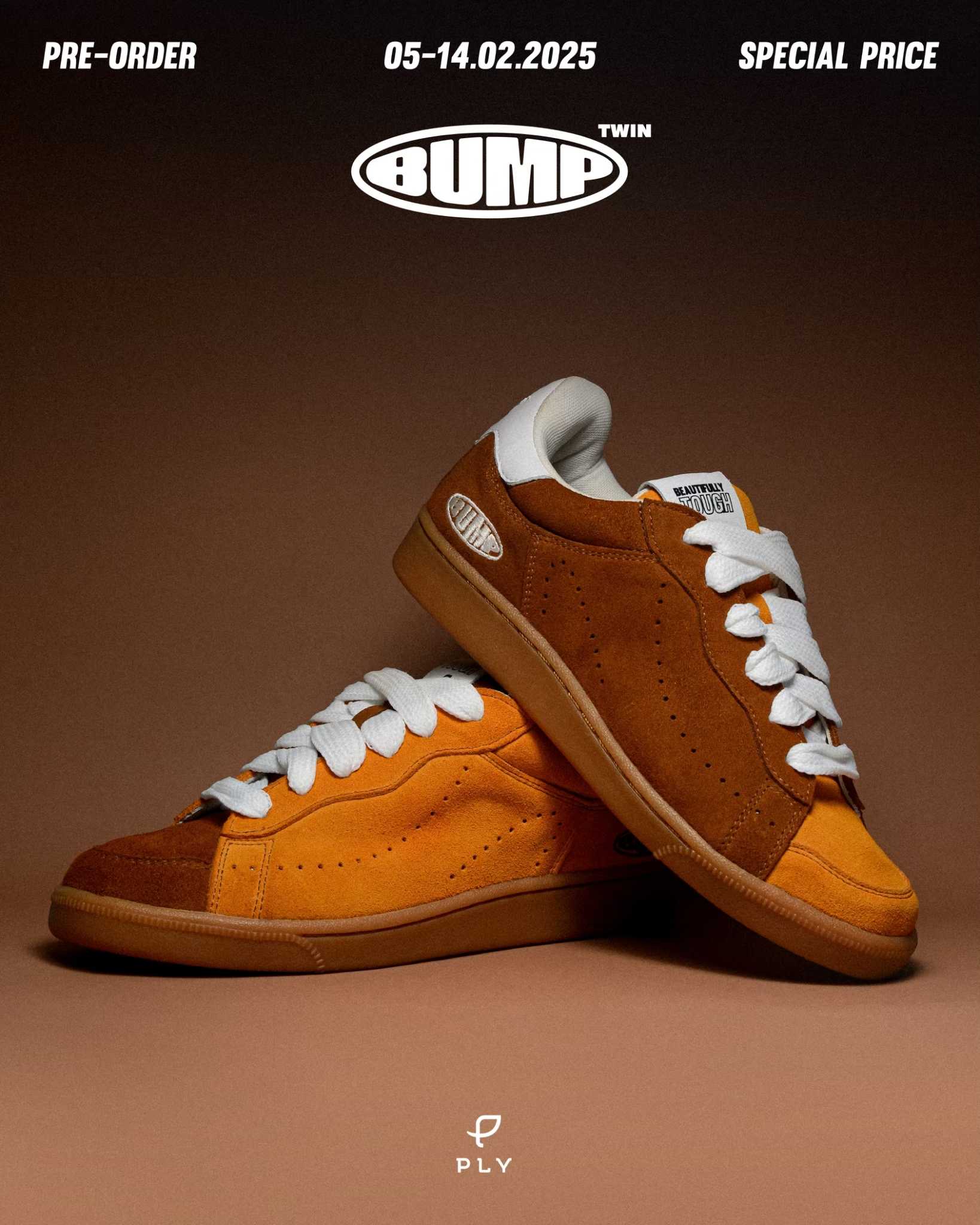 BUMP  TWIN ✨ ( YELLOW - TAN )