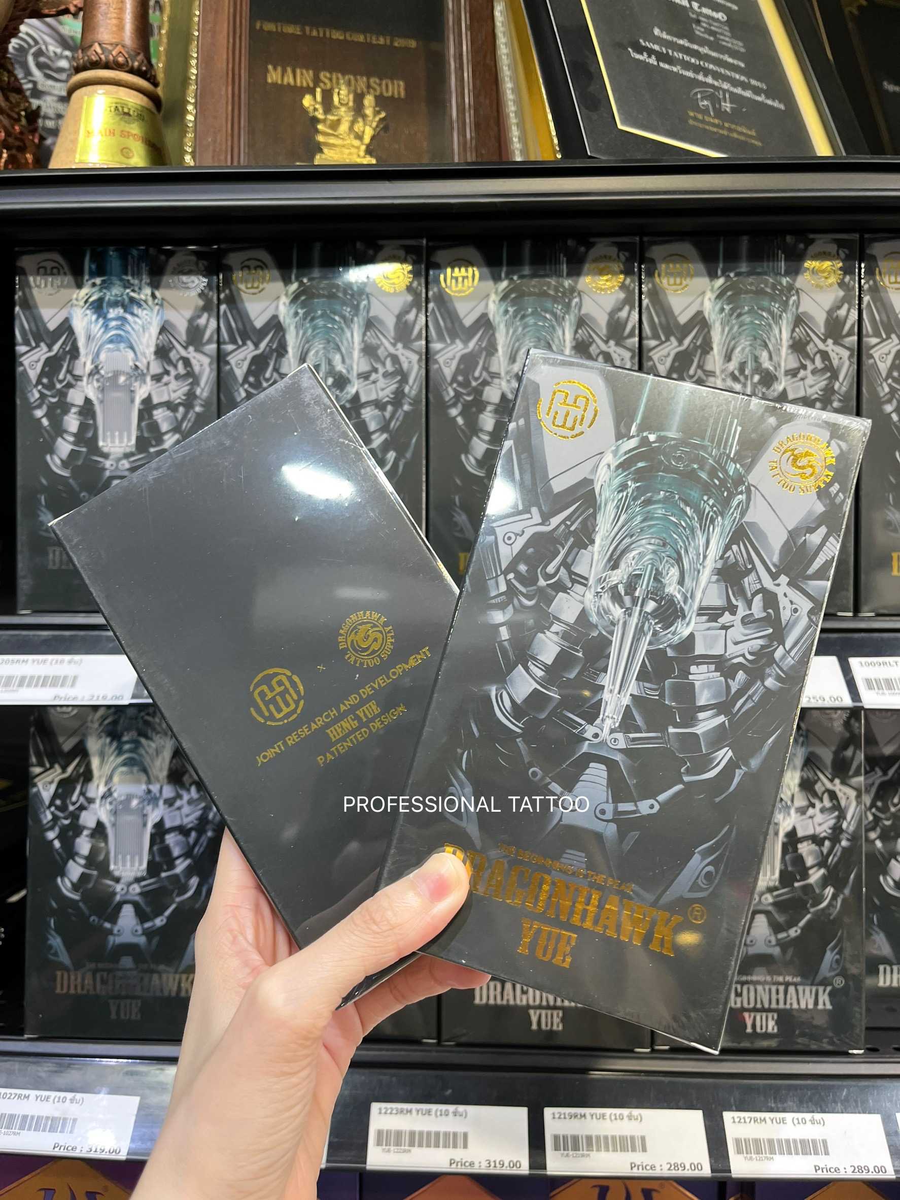 Dragonhawk Yue Cartridges Needles 10 เล่ม RL (เดินเส้น)