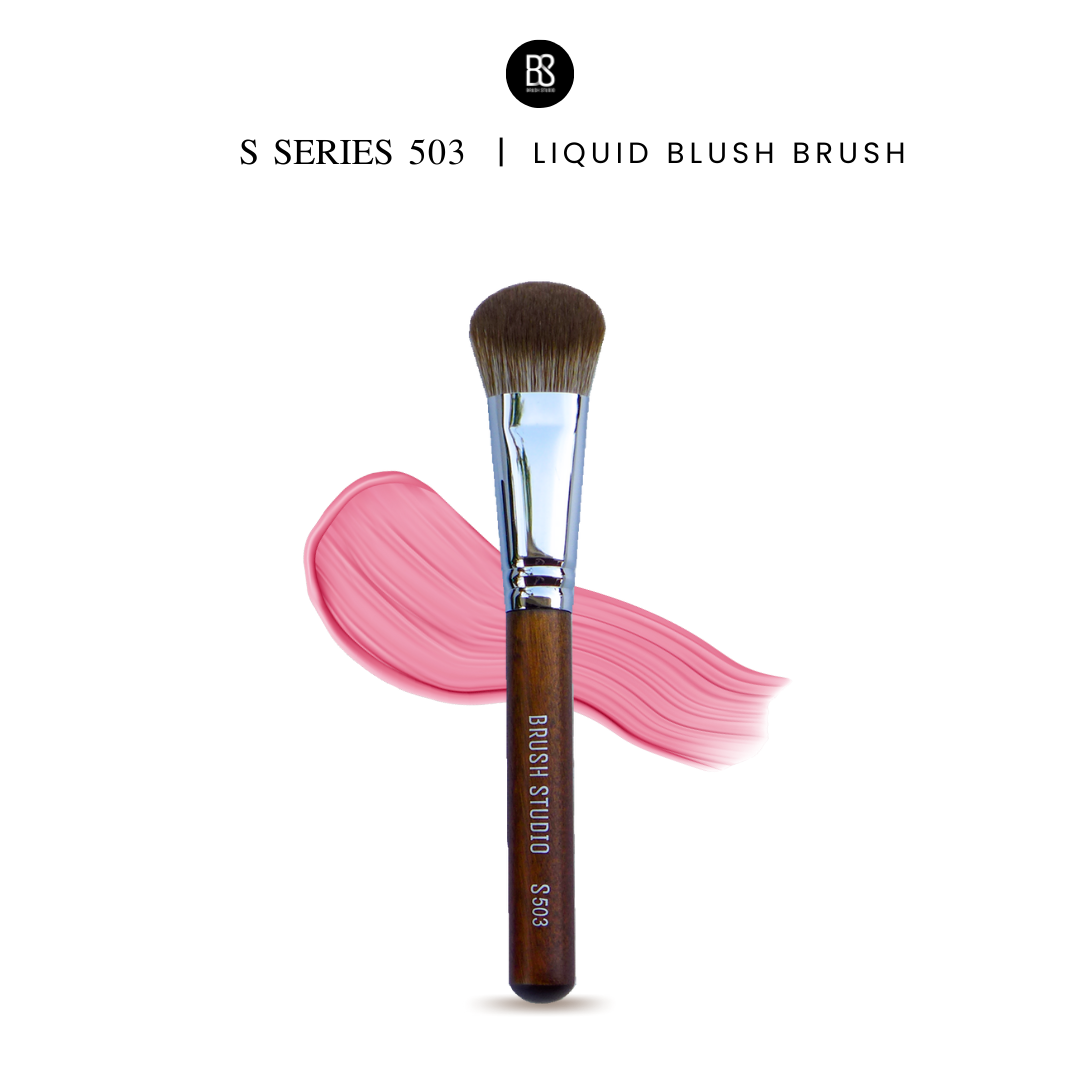 BRUSH STUDIO S series 503 : Liquid Blush Brush แปรงแก้มสำหรับงานครีม