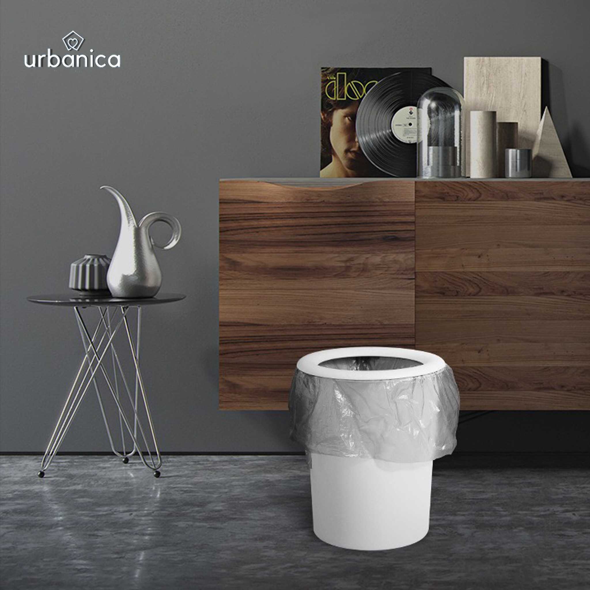Urbanica ถุงขยะ ขนาด 45x50 cm แพ็ค 5 ม้วน 100 ชิ้น รุ่น ZX001