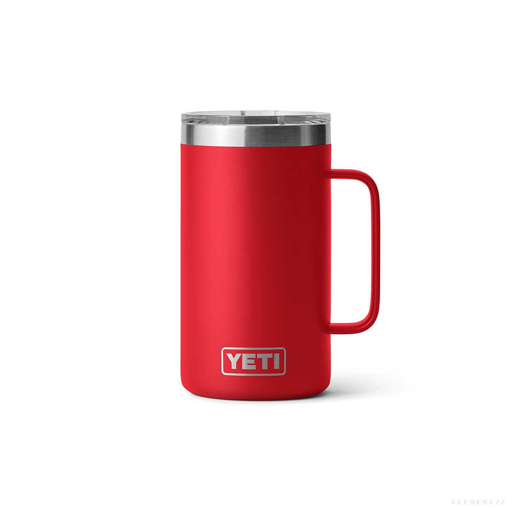 YETI แก้วเก็บความเย็น รุ่น RAMBLER 24 OZ MUG WITH MAGSLIDER LID RESCUE RED