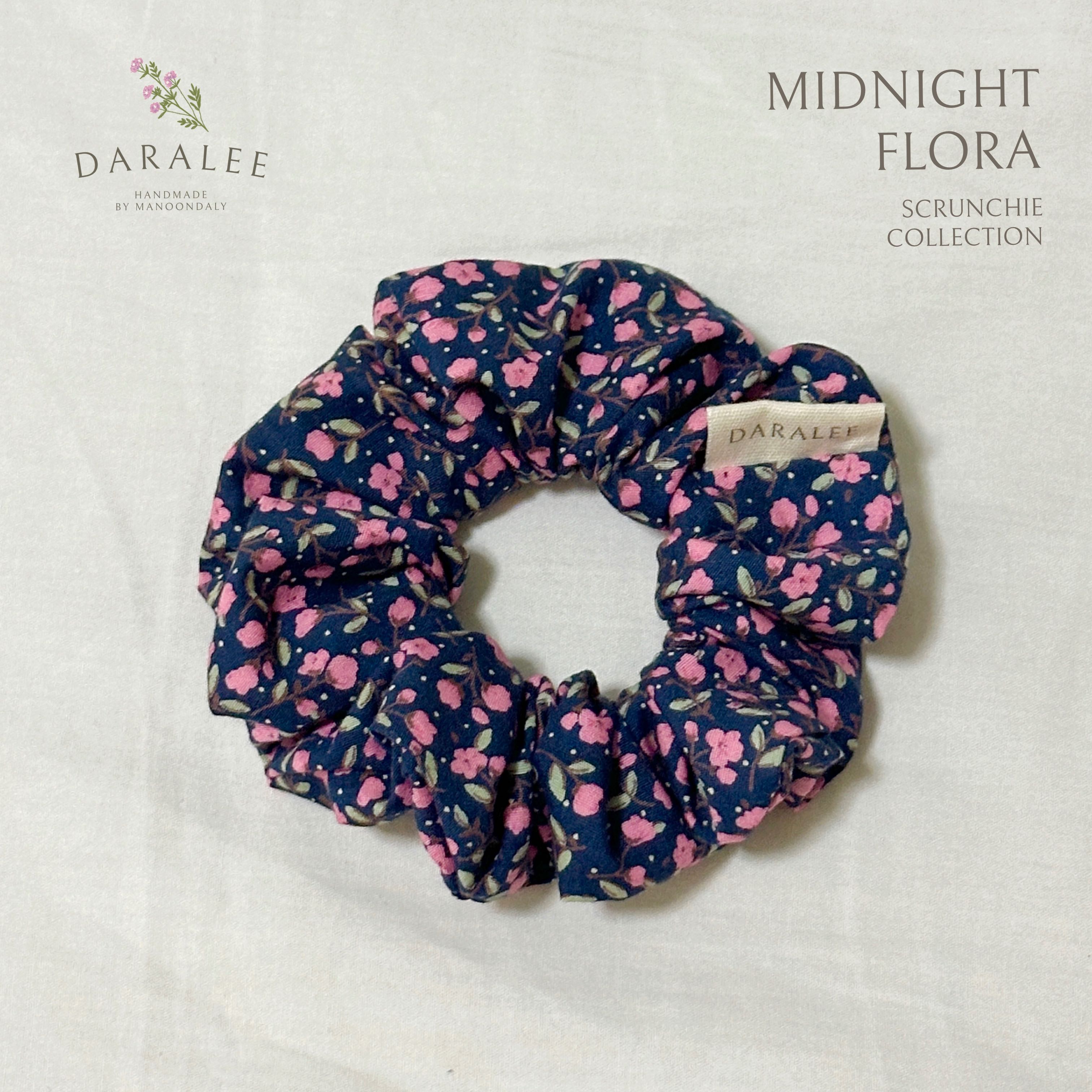 Scrunchie | Midnight Flora Collection
