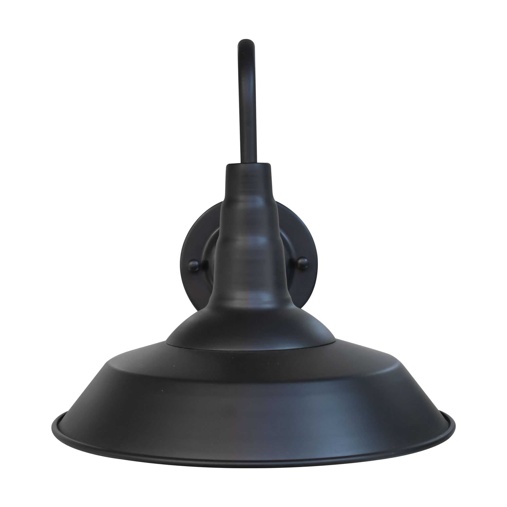 Lightmax โคมไฟกิ่งใน โคมไฟติดผนังภายใน 063/636 ฝาชีเหล็ก สีดำ