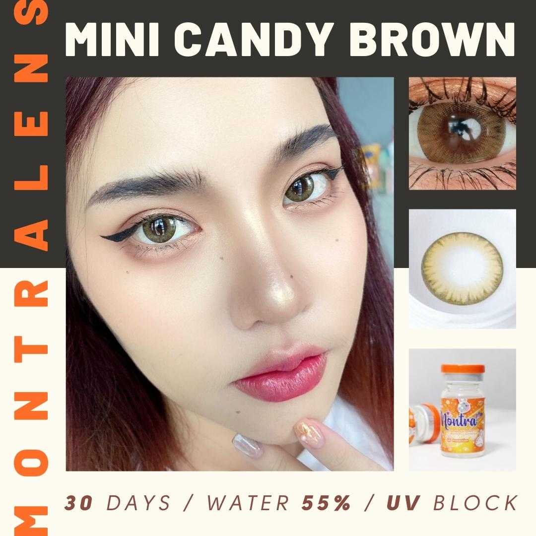 Montra รุ่นMini Candy คอนแทคเลนส์ ดวงตากลมๆ
