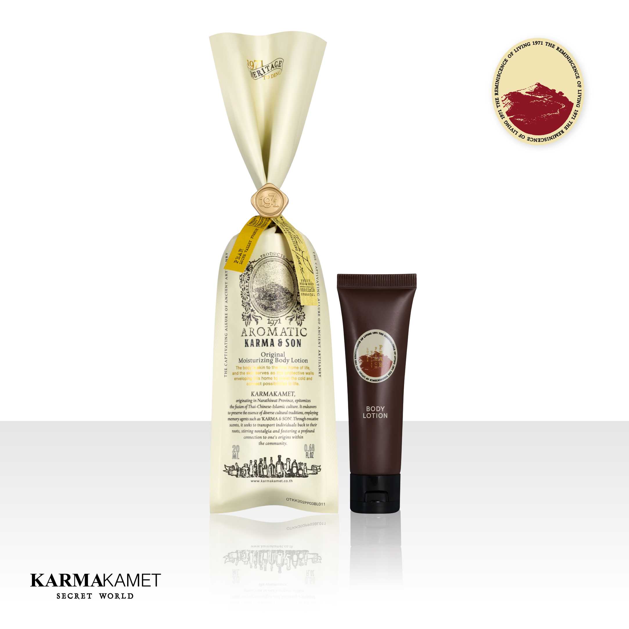 Original Moisturizing Body Lotion 20 ml / 1971 To Deng Karma & Son
