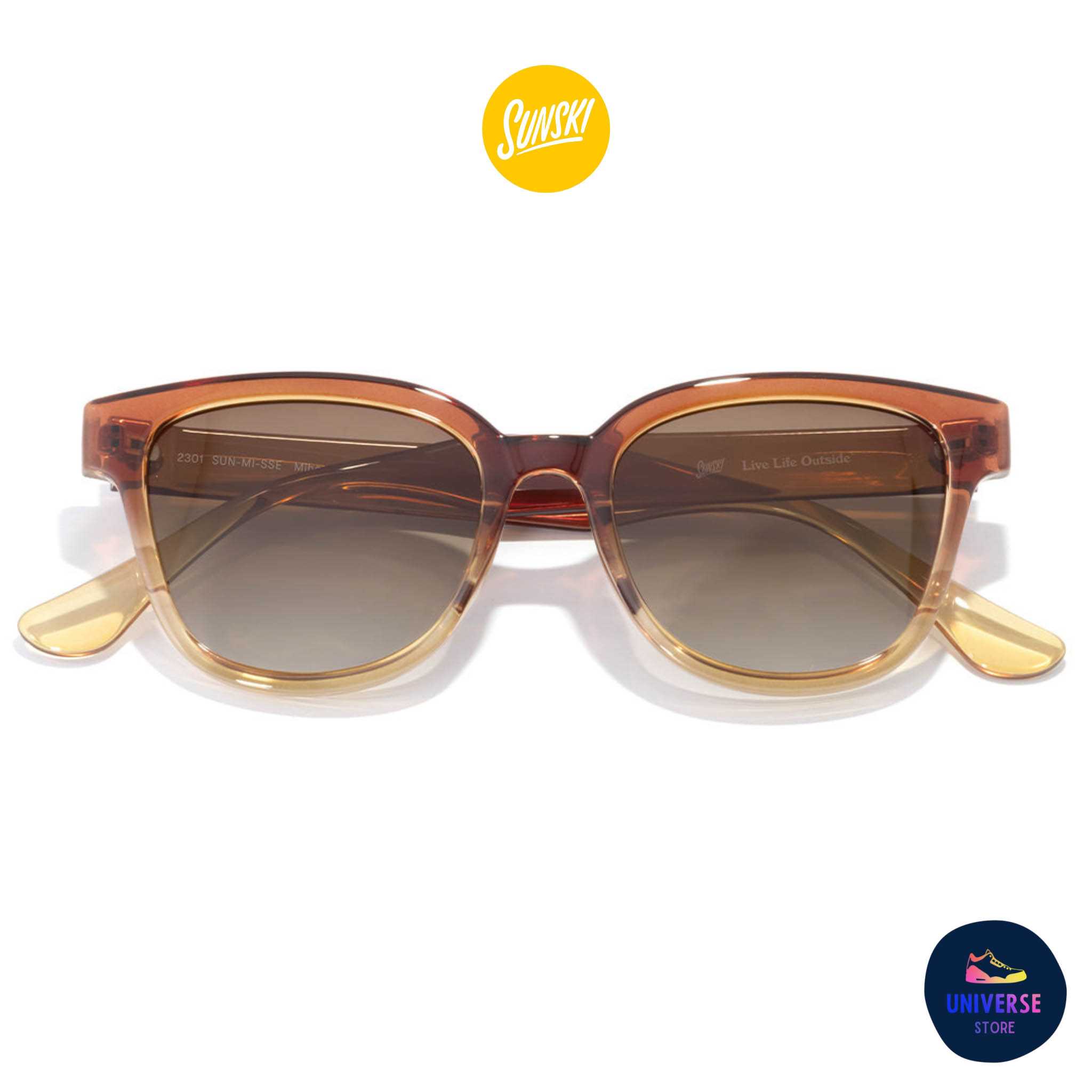 SUNSKI MIHO - SUNSET SEPIA แว่นกันแดดรักษ์โลก