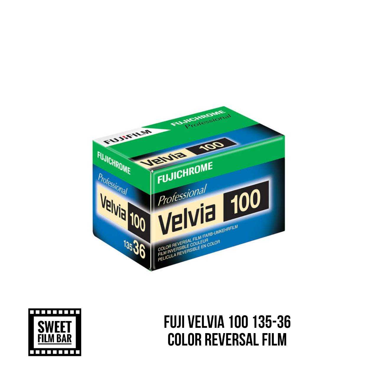 [135color] Fuji Velvia 100 135-36 Color Reversal Film