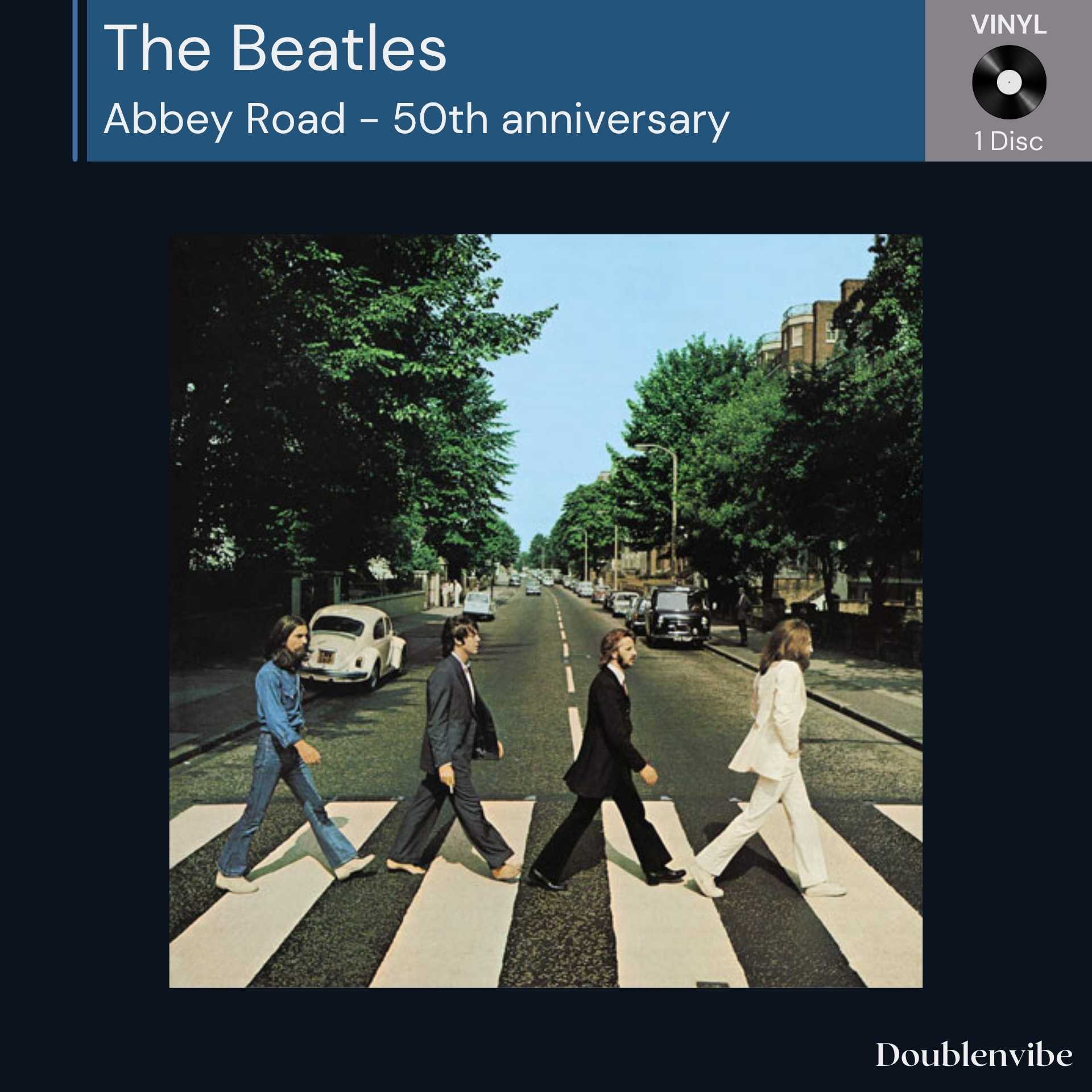 [ใหม่และซีล] แผ่นเสียง Vinyl The Beatles - Abbey Road 50th anniversary