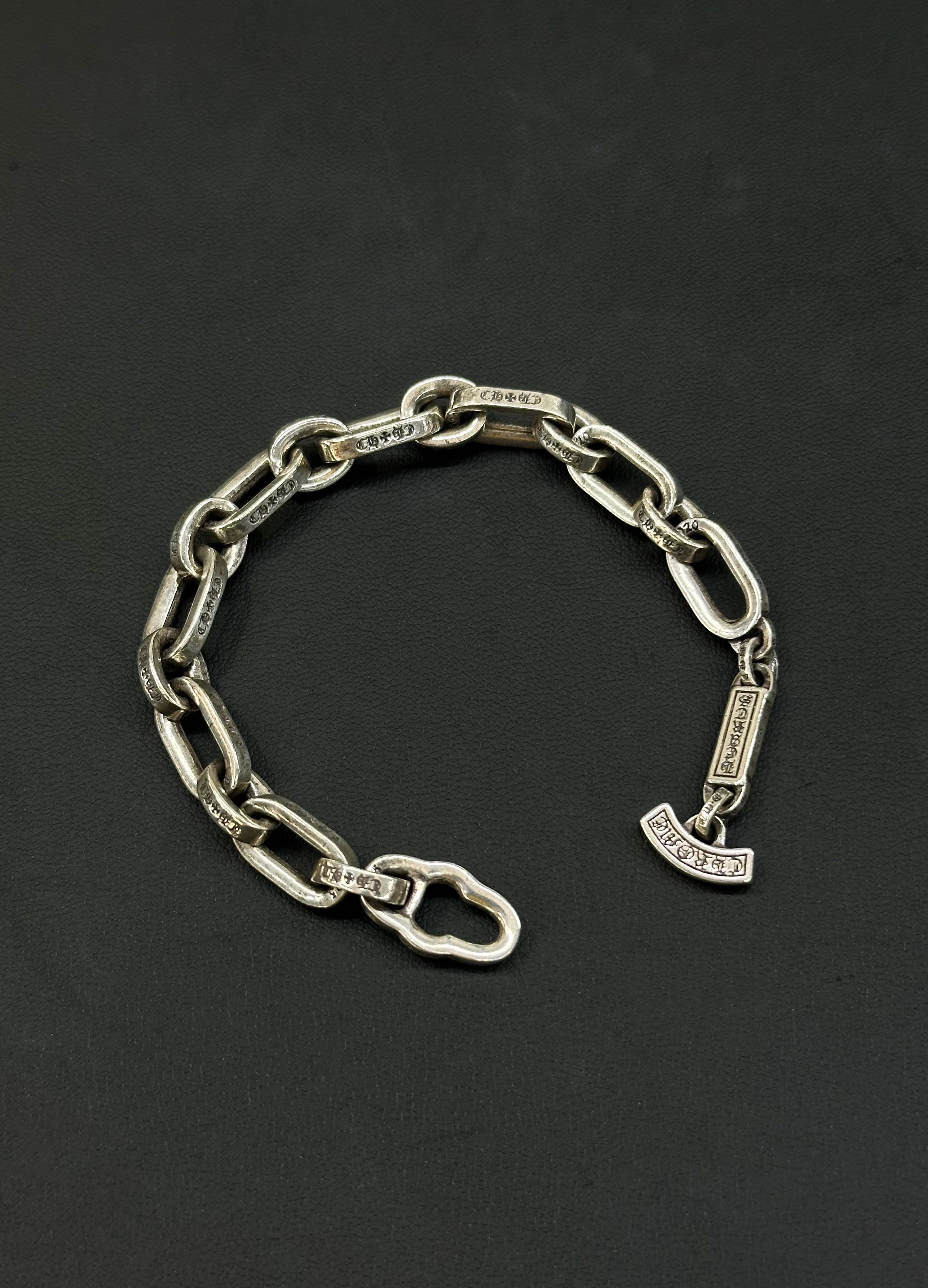 Chrome Hearts Paper E Chain Bracelet