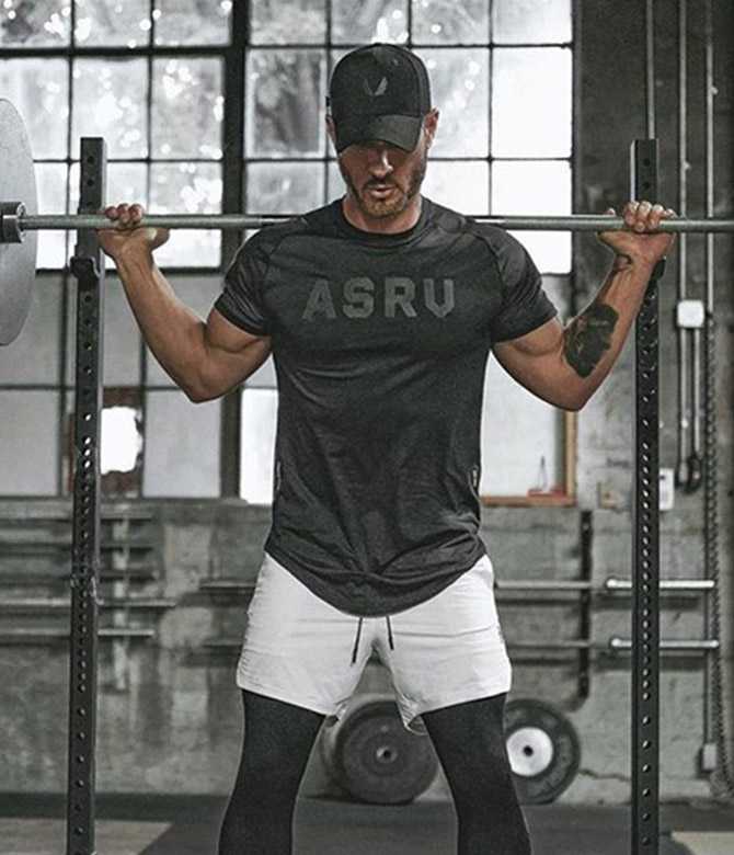 เสื้อแขนสั้น ASRV #6 / ผ้าคอตตอนยืดผสมโพลีฯ ใส่เที่ยว ออกกำลังกาย ผ้านิ่มใส่สบาย ระบายอากาศได้ดี