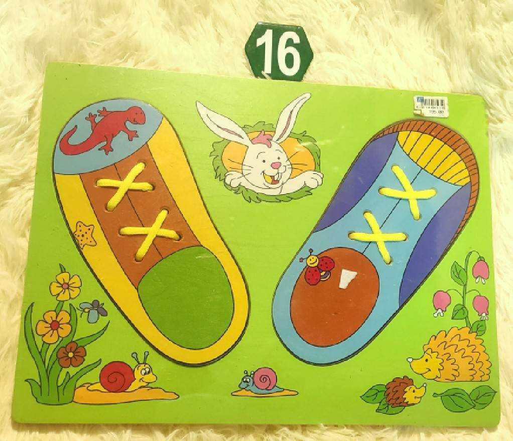 Starkids Lacing Shoe puzzle#Toy SALE
