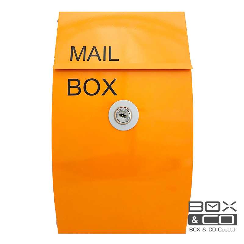 ตู้จดหมาย MB6109 Orange (ตู้จดหมาย Box&Co)