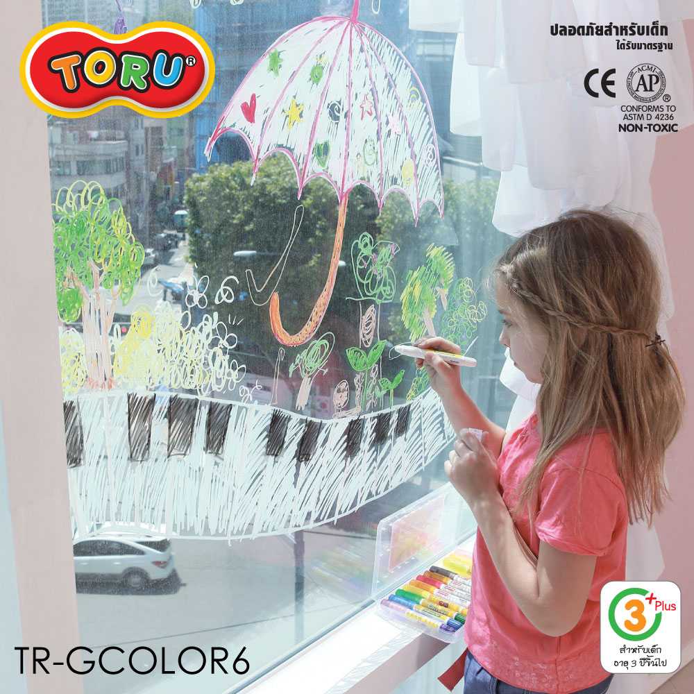 TR-GCOLOR TORU ปากกาเขียนกระจก