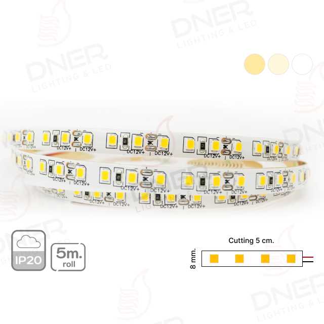 LED STRIPLIGHT 24V 9.6W IP20