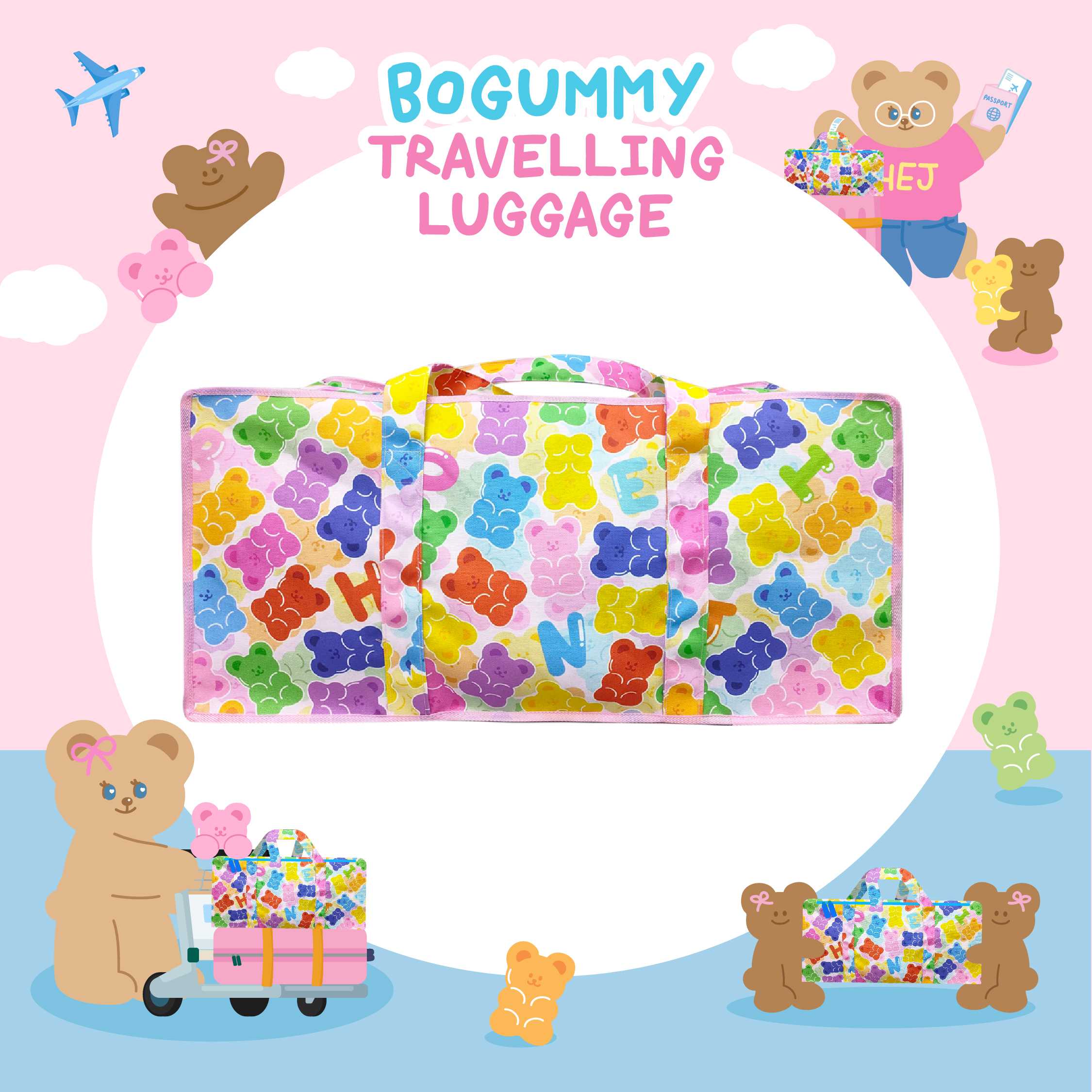 Bogummy Travelling Bag l Hej Bonnie Official