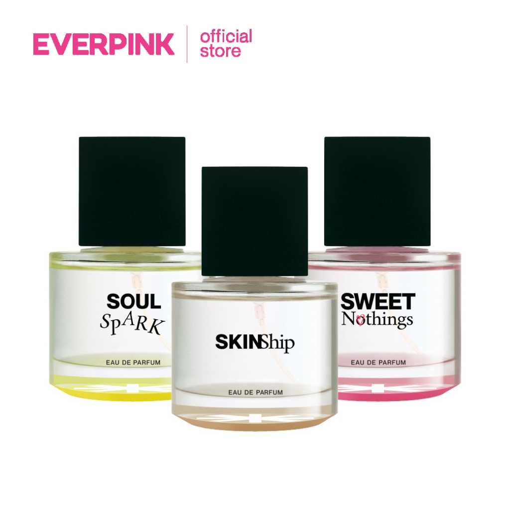 EVERPINK Eau de Parfum เอฟเวอร์พิงค์ โอ เดอ เพอฟูม 50ml. น้ำหอมวีแกน หัวน้ำหอมเข้มข้น 20%