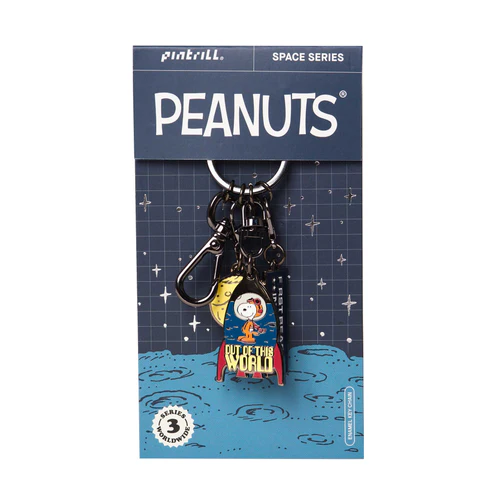 Pintrill - Peanuts Out of This World Keychain