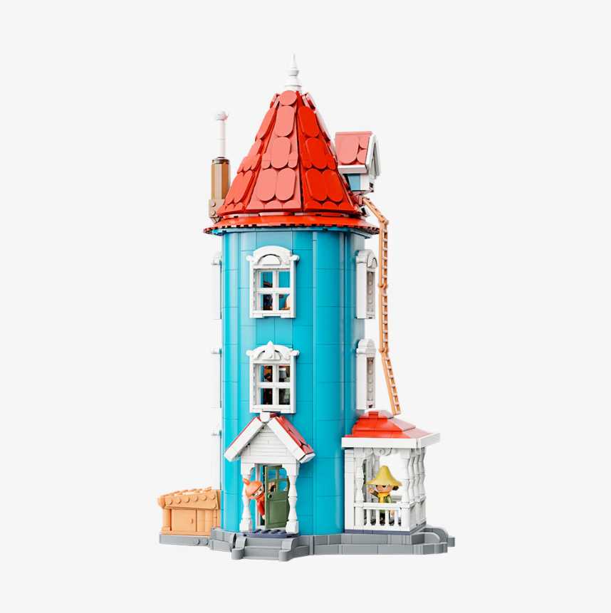 Pantasy Moomin House ตัวต่อพลาสติก รุ่นบ้านของมูมิน