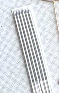 เทียนยาว สีเงิน • Long Silver Candle