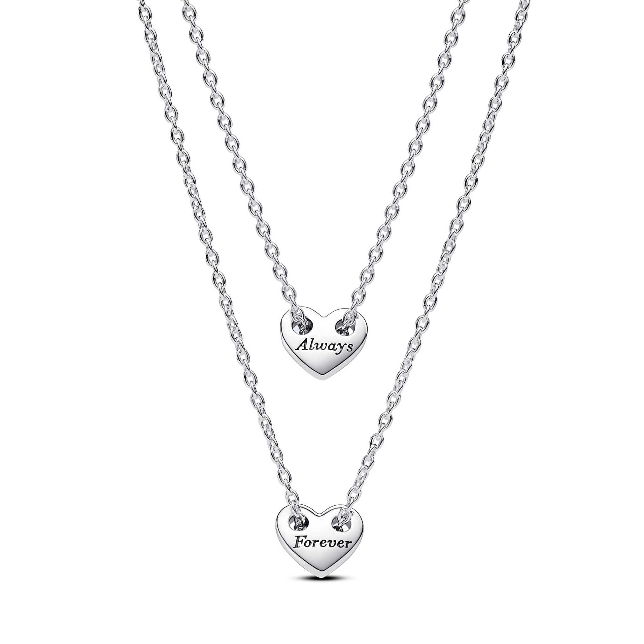 Heart splittable  pendant necklace