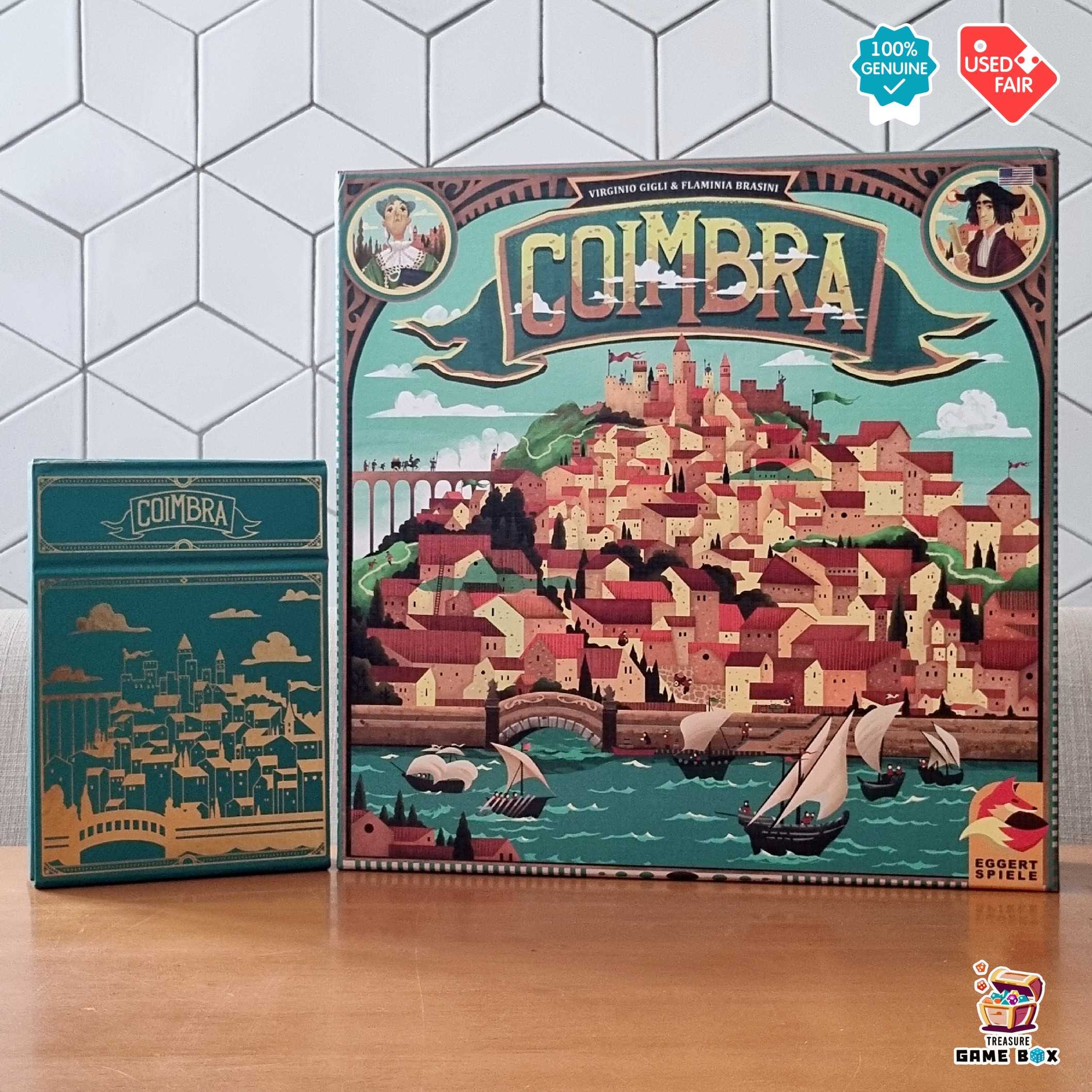 Coimbra 
+ Royal Treatment (ENG) [Used] [Board Game แท้]