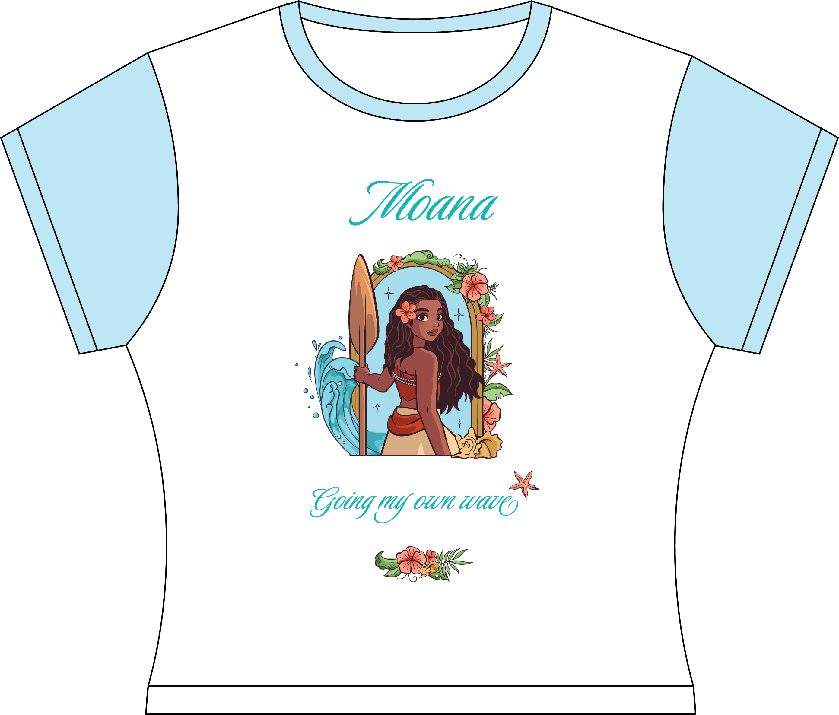 Baby Tee Going my own wave_XS