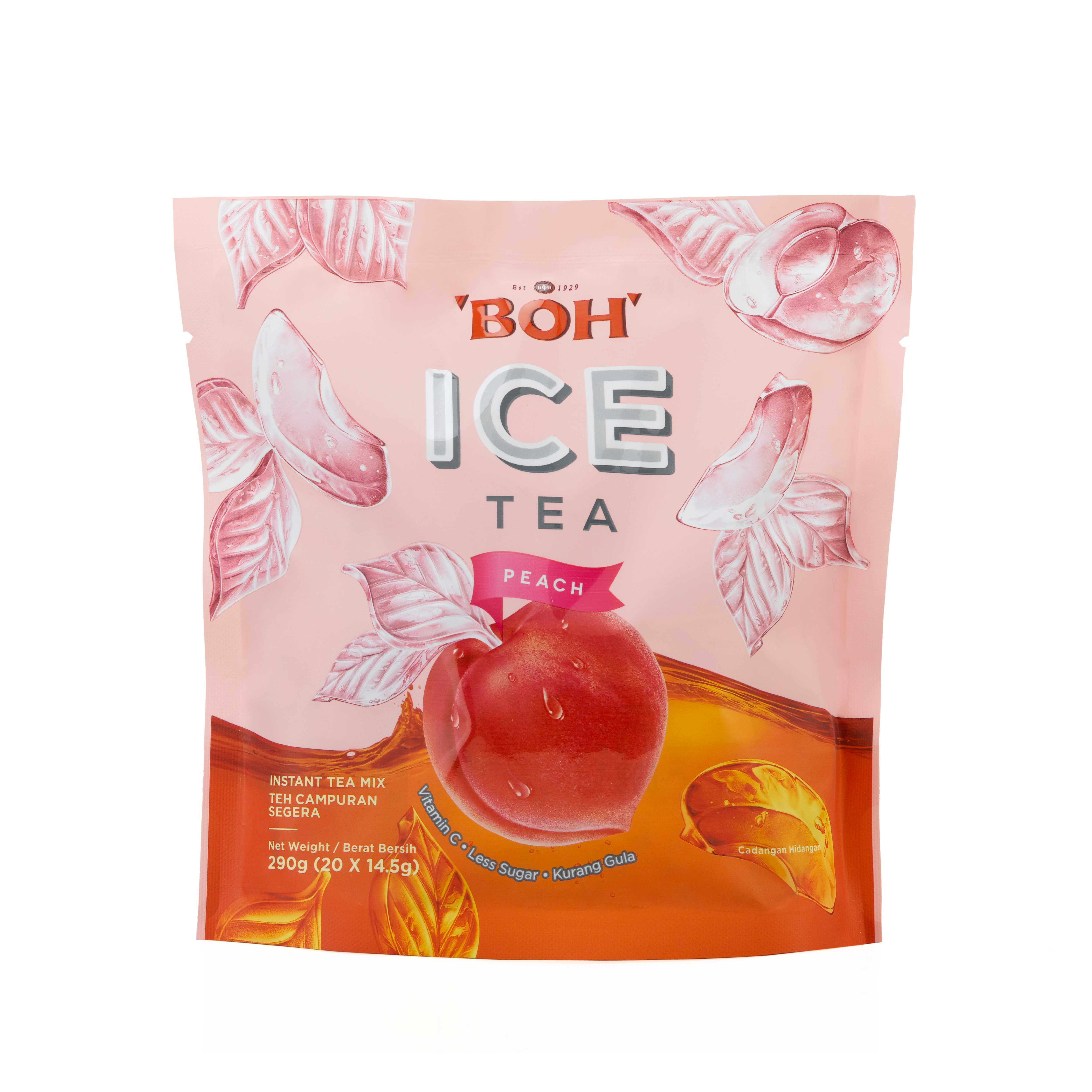 ชา BOH Ice Tea Peach ชาพีชสำเร็จรูป