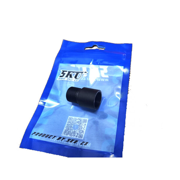 Adapter G&P ข้อต่อแปลงเกลียวขวา14mm เป็นเกลียวซ้าย14mm (14mm CW to 14mm CCW Adapter)