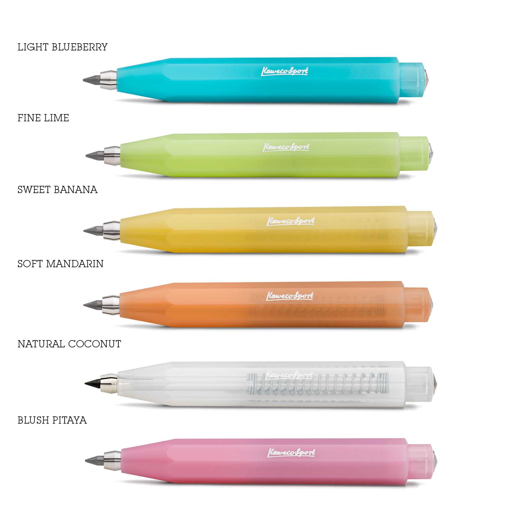 Kaweco Frosted Sport Clutch 3.2mm ดินสอกดคาเวโก้ รุ่น Frosted Sport ขนาดไส้ 3.2mm
