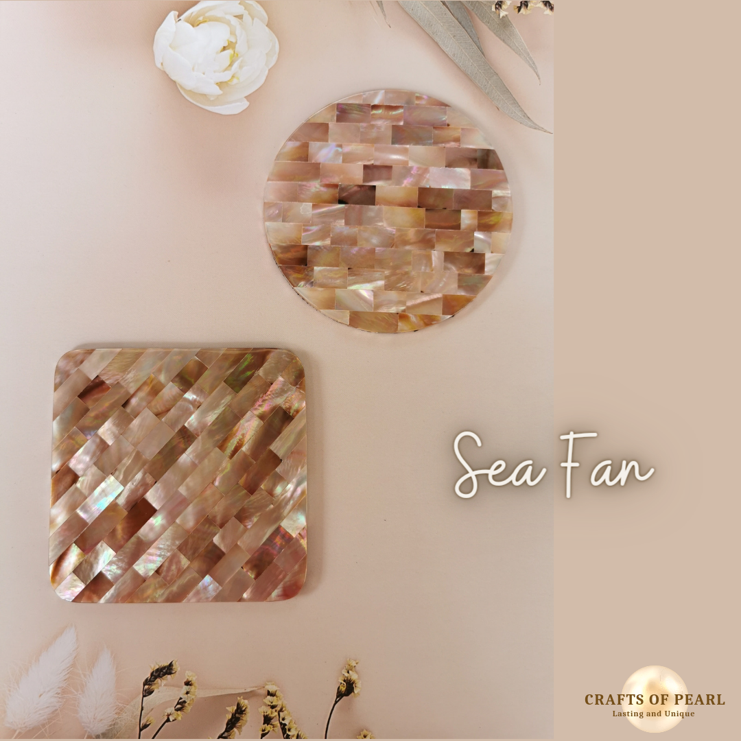 Coasters in Sea Fan