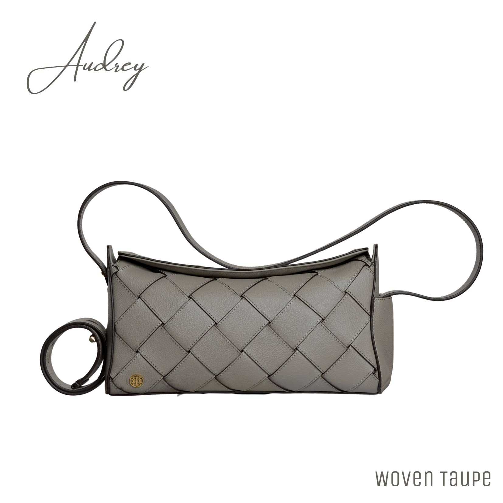 AUDREY || Woven Taupe