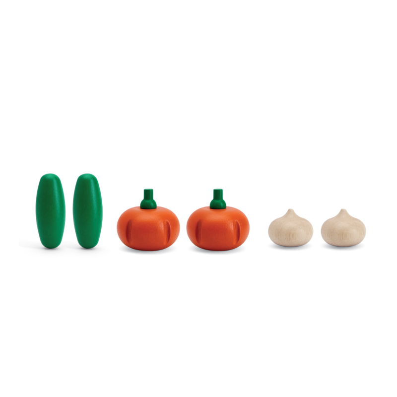 Fresh Produce Set E (Cucumbers, Onions & Pumpkins) ชุดผักผลไม้สด E