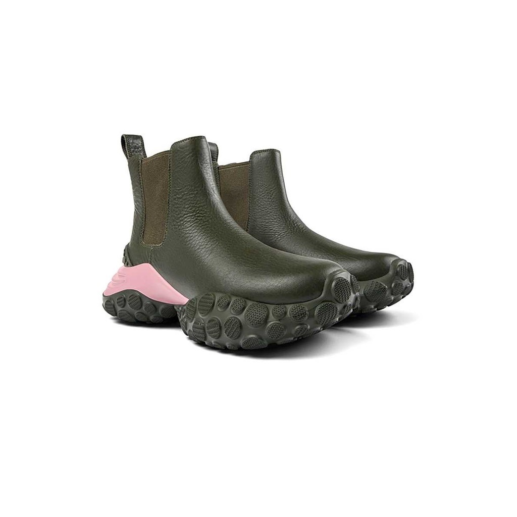 Camper รุ่น Pelotas Mars รองเท้าบูทหนัง ผู้หญิง สี Green - K400741-002