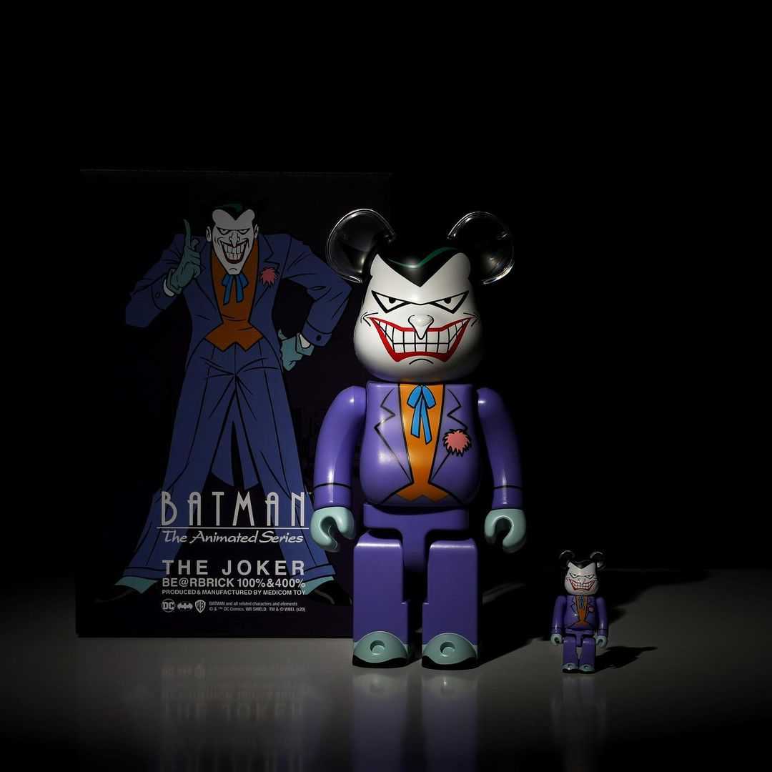 Be@rbrick Joker Animated Series 100%+400%