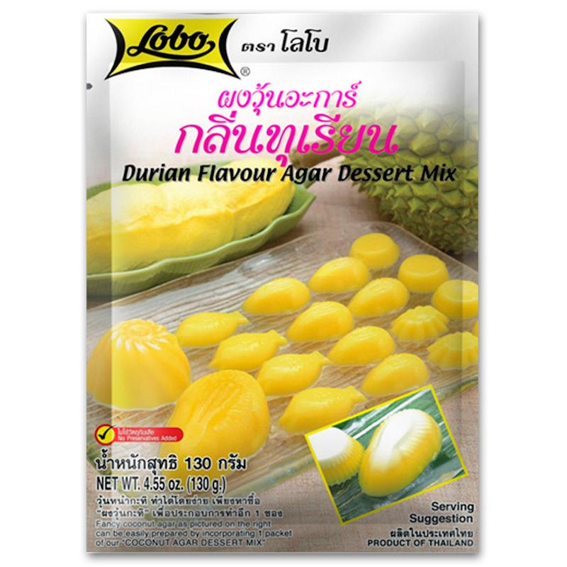 ผงวุ้นอะการ์ กลิ่นทุเรียน