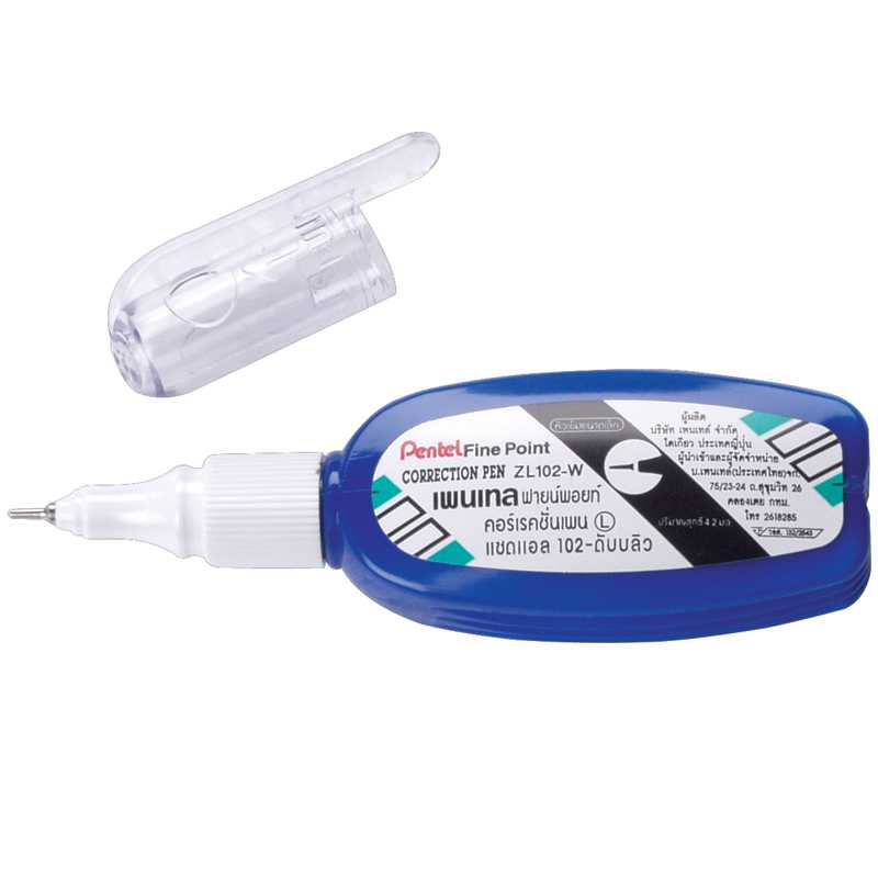 ปากกาลบคำผิด 4.2 มล. Liquid Pentel รุ่น ZL72W