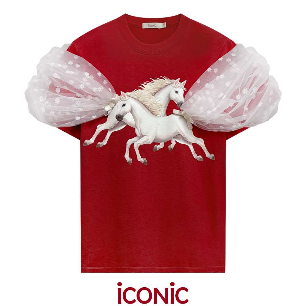 iCONiC CUDDLE HORSE T-SHIRT #20552