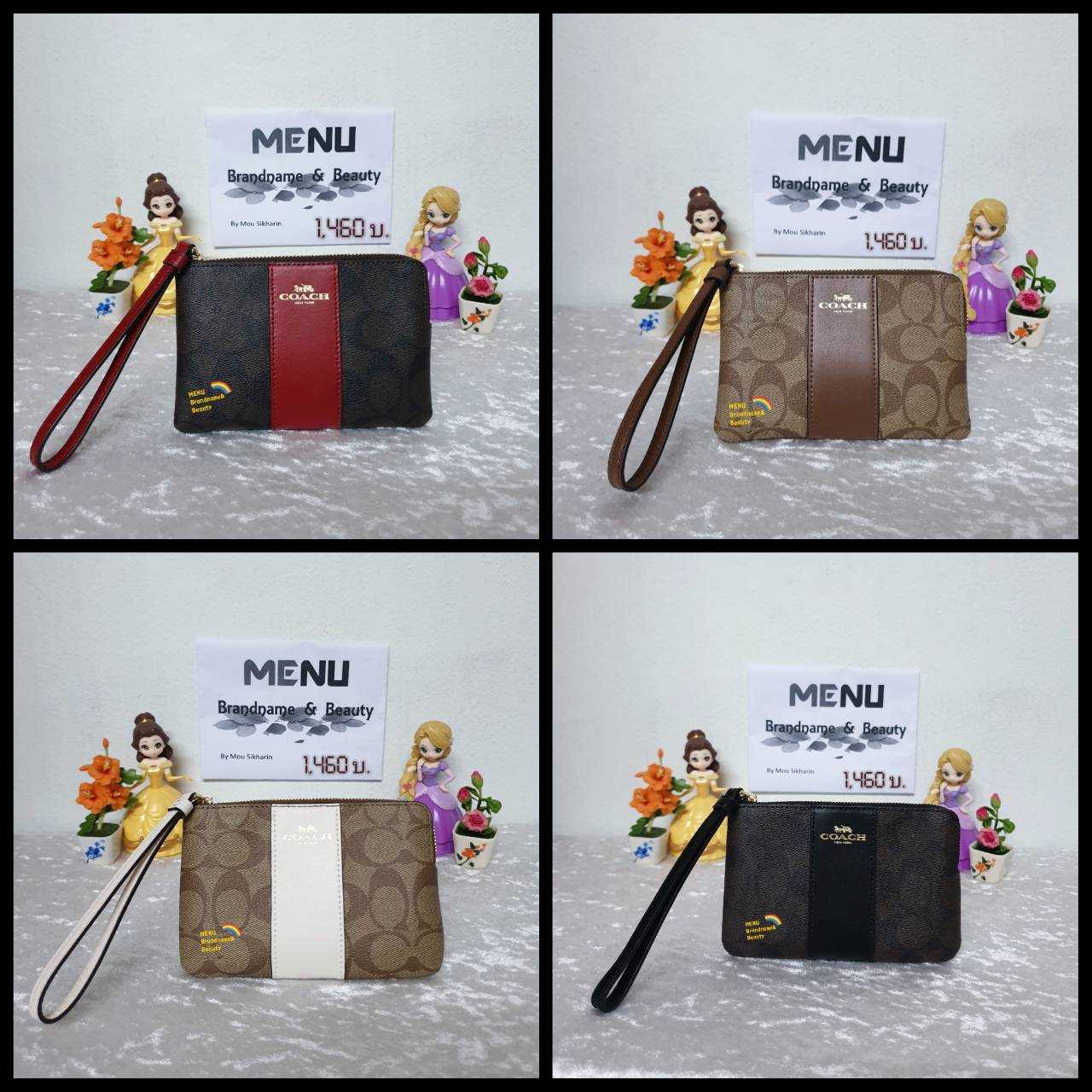 กระเป๋า COACH คล้องมือ ไซด์ S - คลาสสิค