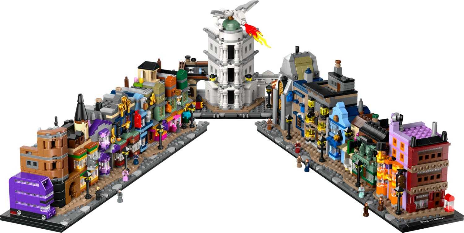 LEGO Harry Potter 76444 Diagon Alley Wizarding Shops