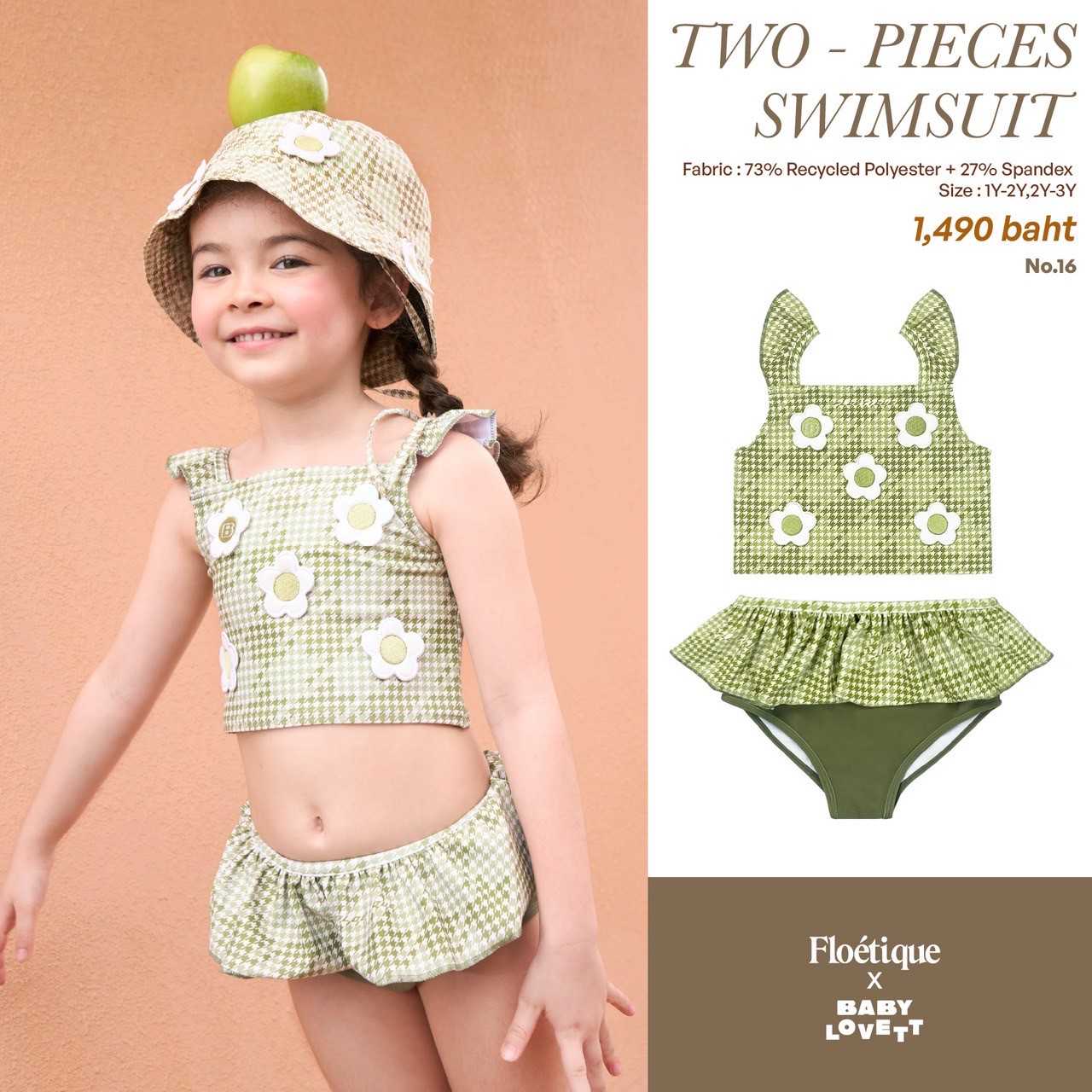 16 Floetique x Babylovett - Two-Pieces Swimsuit