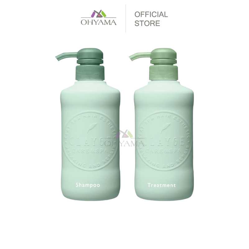 [R] CLAYGE SHAMPOO, TREATMENT แชมพูและครีมนวด เคลย์จ สูตร Relax