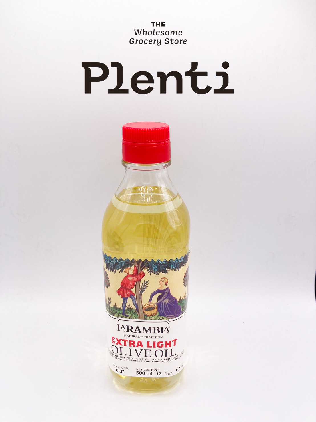 EXTRA LIGHT OLIVE OIL 500ML(LA RAMBLA )