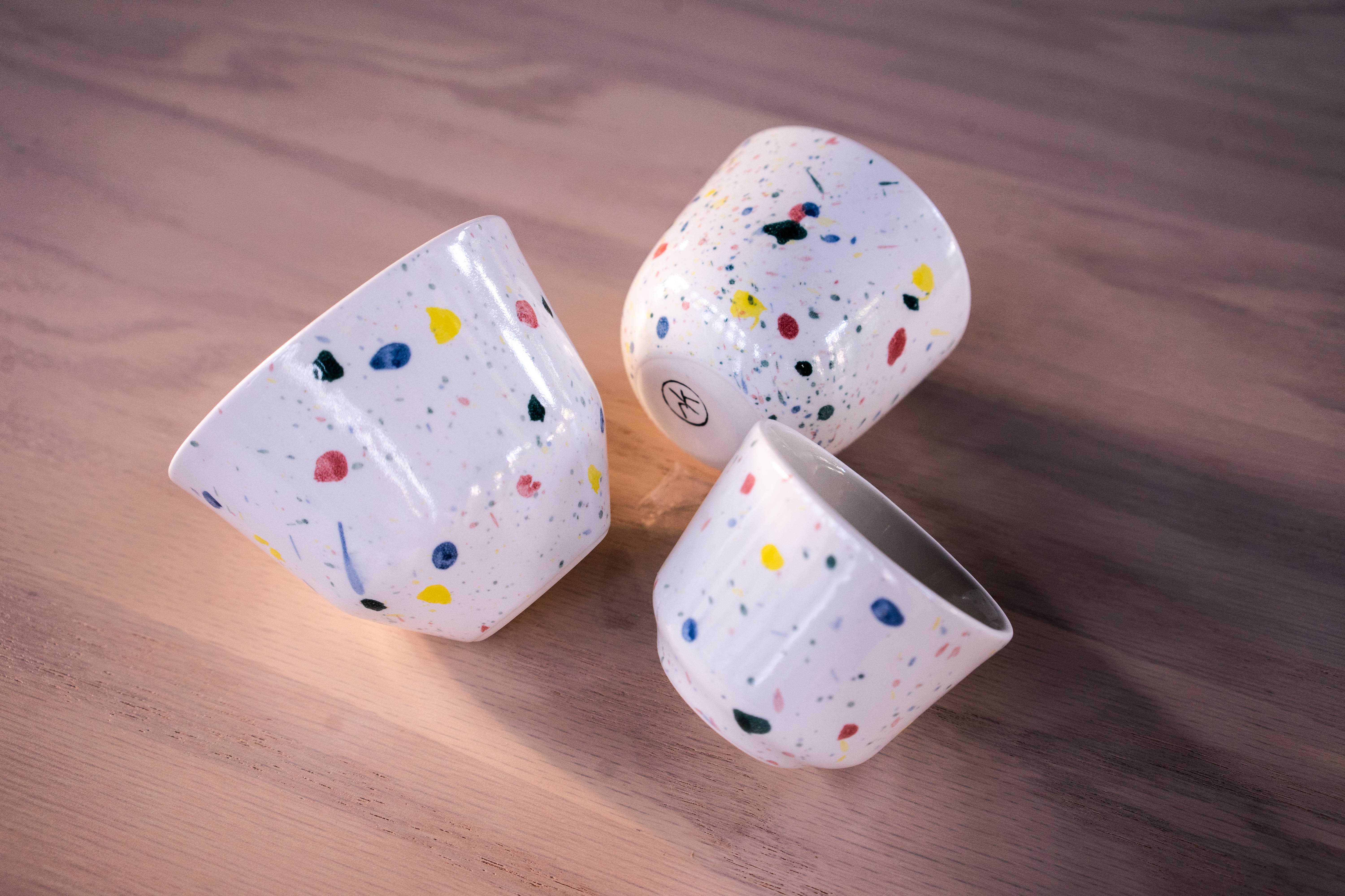 Size B/F/L - Color Spot, แก้ว MK Studio, Copenhagen, Denmark ทำจาก porcelain (ceramic) คุณภาพสูง